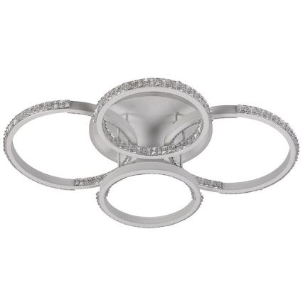 LED Himmennettävä pinta-asennettava kattokruunu LED/80W/230V 3000-6500K + kaukosäädin