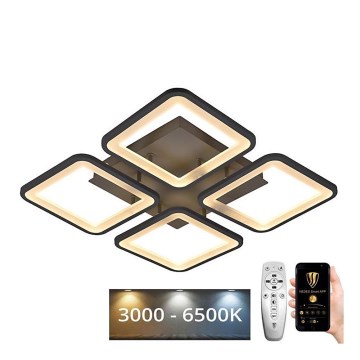 LED-himmennettävä pinta-asennettava kattokruunu LED/85W/230V 3000-6500K + kaukosäädin