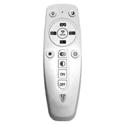LED Himmennettävä pinta-asennettava kattokruunu LED/85W/230V 3000-6500K + kaukosäädin