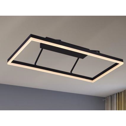LED-himmennettävä pinta-asennettava kattovalaisin LED/55W/230V 3000-6500K + kaukosäädin