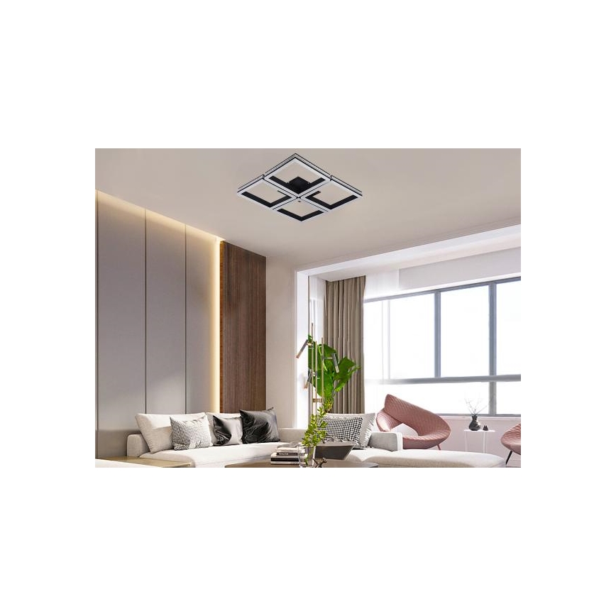 LED himmennettävä pintakiinnitteinen kattokruunu LED/215W/230V 3000-6500K + kaukosäädin