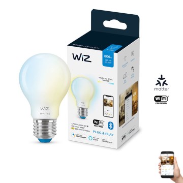 LED Himmennettävä polttimo A60 E27/7W/230V 2700-6500K CRI 90 Wi-Fi - WiZ