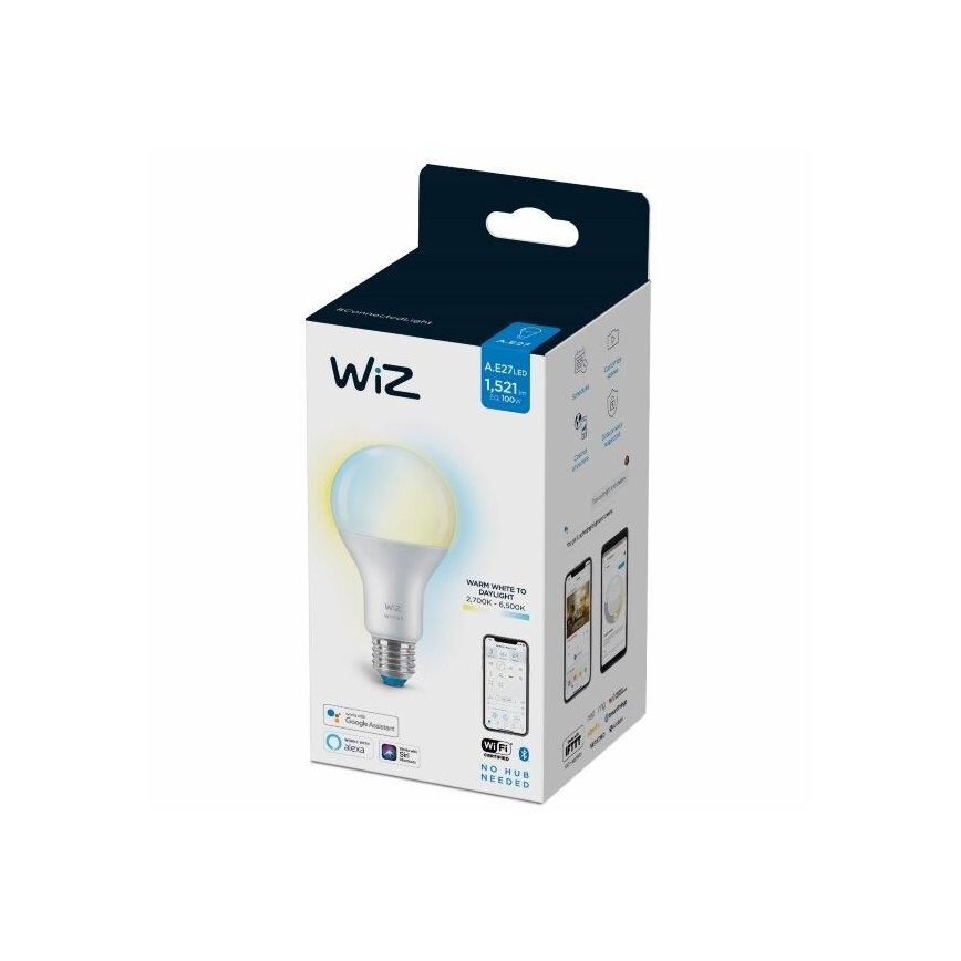 LED Himmennettävä polttimo A67 E27/13W/230V 2700-6500K CRI 90 Wi-Fi - WiZ