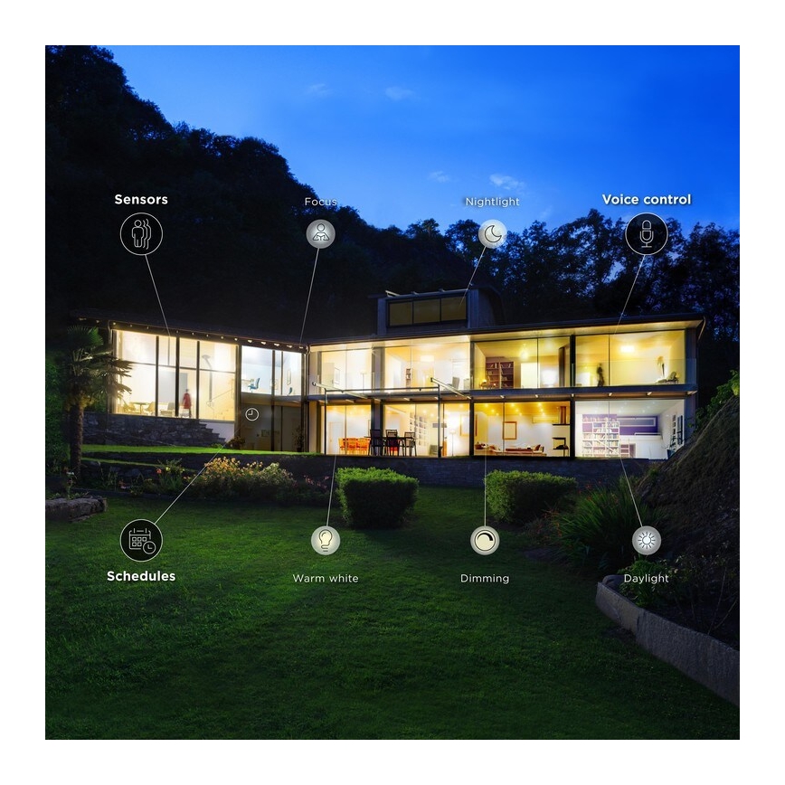 LED Himmennettävä polttimo E14/6,5W/230V 2700-6500K Wi-Fi - WiZ