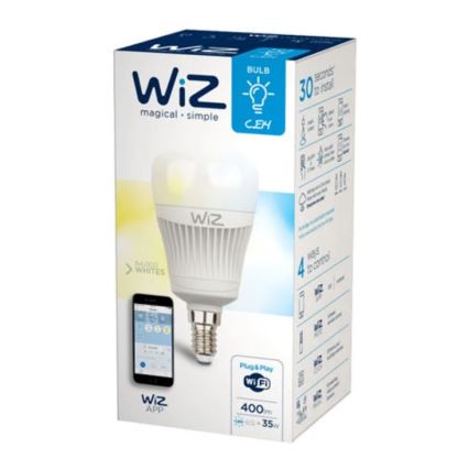 LED Himmennettävä polttimo E14/6,5W/230V 2700-6500K Wi-Fi - WiZ