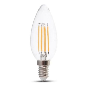 LED-himmennettävä polttimo FILAMENT E14/4W/230V 3000K