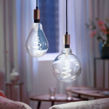 LED Himmennettävä polttimo FILAMENT G200 E27/6,5W/230V 2700-6500K CRI 90 Wi-Fi - WiZ