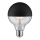 LED-himmennettävä polttimo peilipallokannalla GLOBE G95 E27/6,5W/230V 2700K musta - Paulmann 28676
