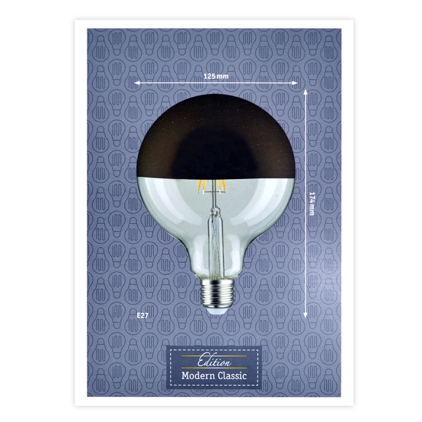 LED-himmennettävä polttimo peilipallokannalla G125 E27/6,5W/230V 2700K - Paulmann 28679