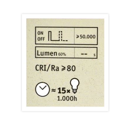 LED-himmennettävä polttimo peilipallokannalla G125 E27/6,5W/230V 2700K - Paulmann 28679