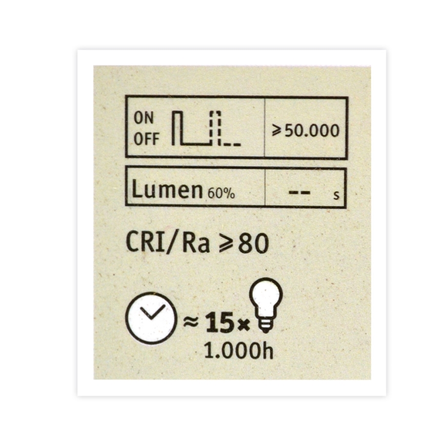 LED-himmennettävä polttimo peilipallokannalla G125 E27/6,5W/230V 2700K - Paulmann 28679