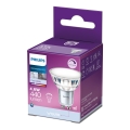 LED Himmennettävä polttimo Philips GU10/4,6W/230V 4000K