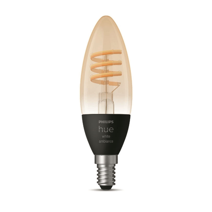 LED Himmennettävä polttimo Philips Hue WHITE AMBIANCE E14/4,6W/230V 2200-4500K