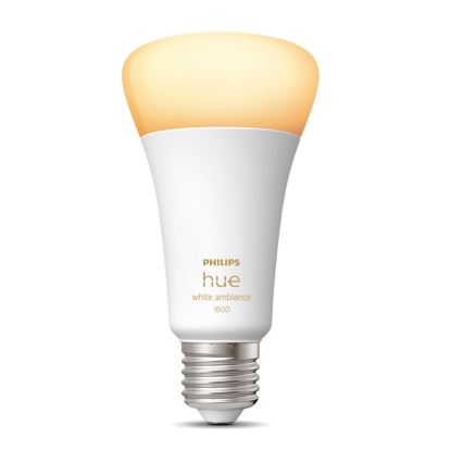 LED Himmennettävä polttimo Philips Hue WHITE AMBIANCE E27/13W/230V 2200-6500K