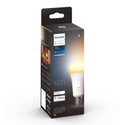 LED Himmennettävä polttimo Philips Hue WHITE AMBIANCE E27/13W/230V 2200-6500K