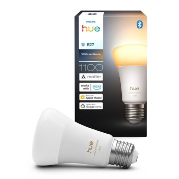 LED-himmennettävä polttimo Philips Hue WHITE AMBIANCE E27/8,1W/230V 1000-20000K