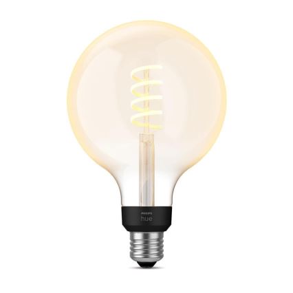 LED Himmennettävä polttimo Philips Hue WHITE AMBIANCE G125 E27/7W/230V 2200-4500K