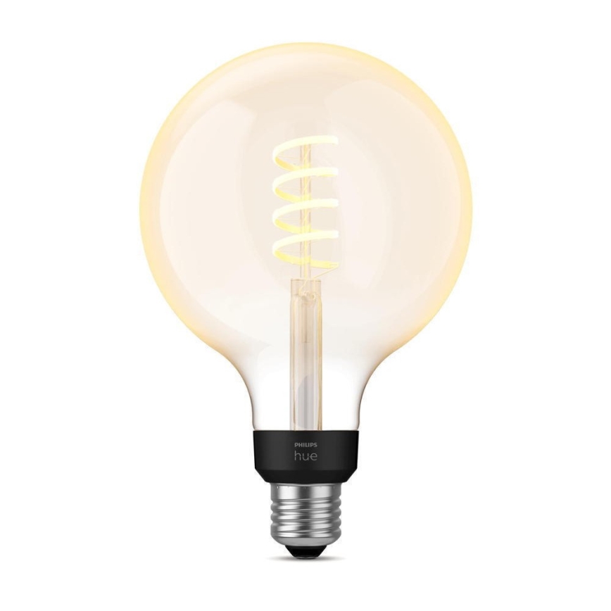 LED Himmennettävä polttimo Philips Hue WHITE AMBIANCE G125 E27/7W/230V 2200-4500K