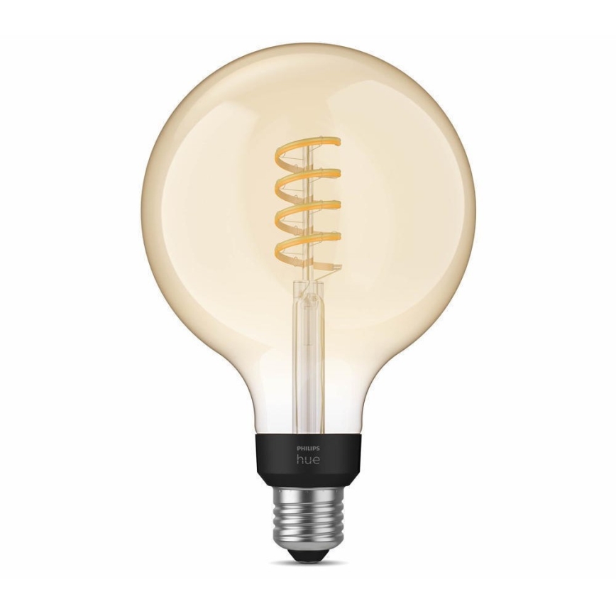 LED Himmennettävä polttimo Philips Hue WHITE AMBIANCE G125 E27/7W/230V 2200-4500K