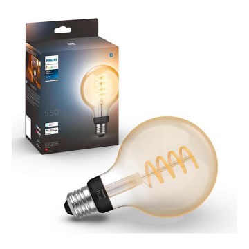 LED Himmennettävä polttimo Philips Hue WHITE AMBIANCE G93 E27/7W/230V 2200-4500K