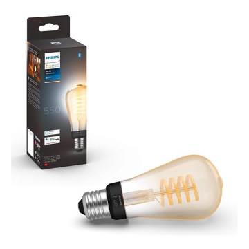 LED Himmennettävä polttimo Philips Hue WHITE AMBIANCE ST64 E27/7W/230V 2200-4500K