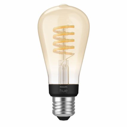 LED Himmennettävä polttimo Philips Hue WHITE AMBIANCE ST64 E27/7W/230V 2200-4500K