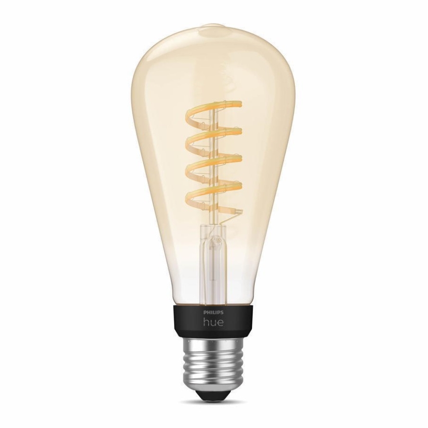 LED Himmennettävä polttimo Philips Hue WHITE AMBIANCE ST72 E27/7W/230V 2200-4500K