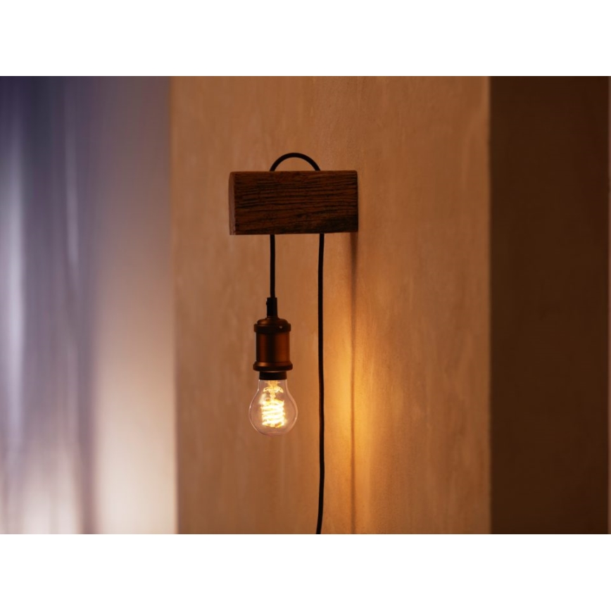 LED Himmennettävä polttimo Philips Hue WHITE FILAMENT A60 E27/7W/230V 2100K