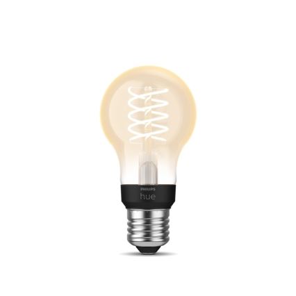 LED Himmennettävä polttimo Philips Hue WHITE FILAMENT A60 E27/7W/230V 2100K