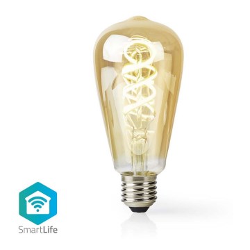 LED Himmennettävä polttimo ST64 E27/4,9W/230V Wi-Fi 1800-6500K