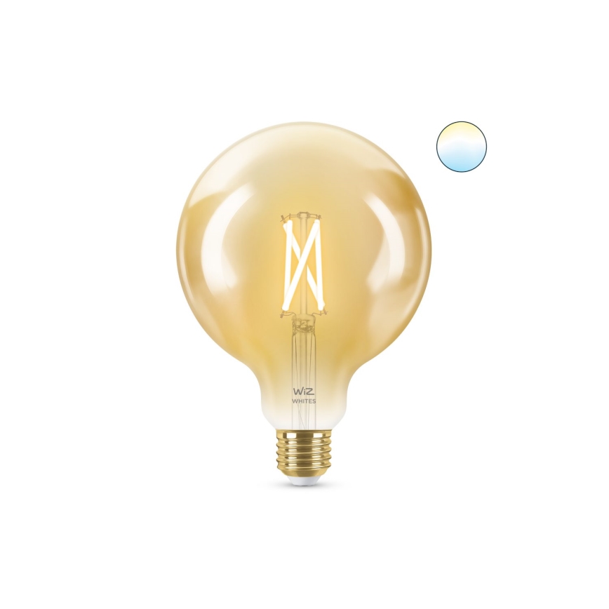 LED Himmennettävä polttimo VINTAGE FILAMENT G125 E27/6,7W/230V 2000-5000K CRI 90 Wi-Fi - WiZ