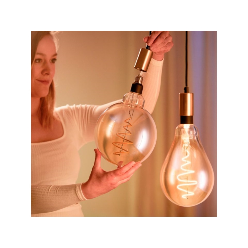 LED Himmennettävä polttimo VINTAGE FILAMENT G200 E27/6W/230V 2000-5000K CRI 90 Wi-Fi - WiZ