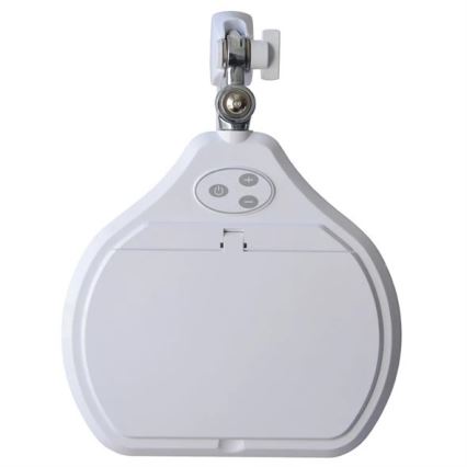 LED Himmennettävä pöytävalaisin suurennuslasilla LED/12W/230V valkoinen