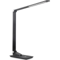 LED himmennettävä pöytävalaisin USB-liitännällä LED/7W/230V 3000K/4000K/5500K musta
