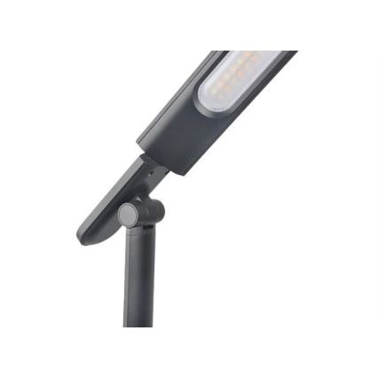 LED himmennettävä pöytävalaisin USB-liitännällä LED/9W/230V 3000K/4000K/5500K musta