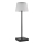 LED Himmennettävä rechargeable lamppu KATIE LED/4W/10V 1800mAh IP44 CRI 90 musta