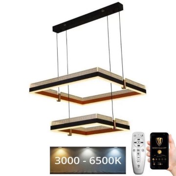 LED himmennettävä riippuvalaisin johdolla LED/50W/230V 3000-6500K + kaukosäädin