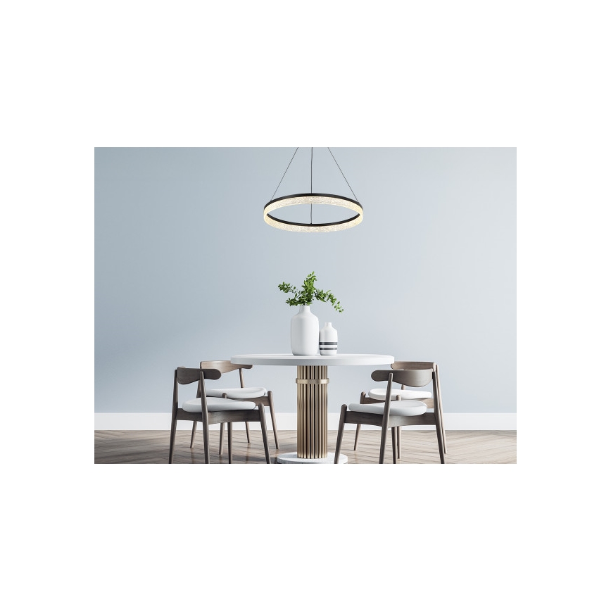 LED-himmennettävä riippuvalaisin vaijerilla ALIANZ LED/45W/230V 3000–6000 K Ø 60 cm + kaukosäädin