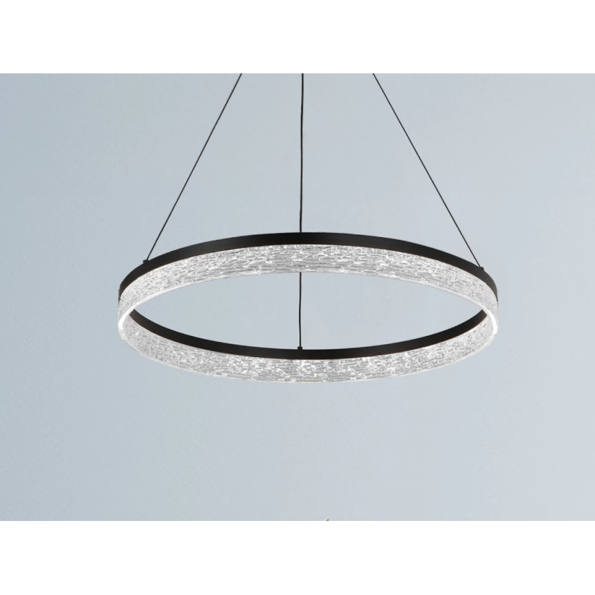 LED-himmennettävä riippuvalaisin vaijerilla ALIANZ LED/45W/230V 3000–6000 K Ø 60 cm + kaukosäädin