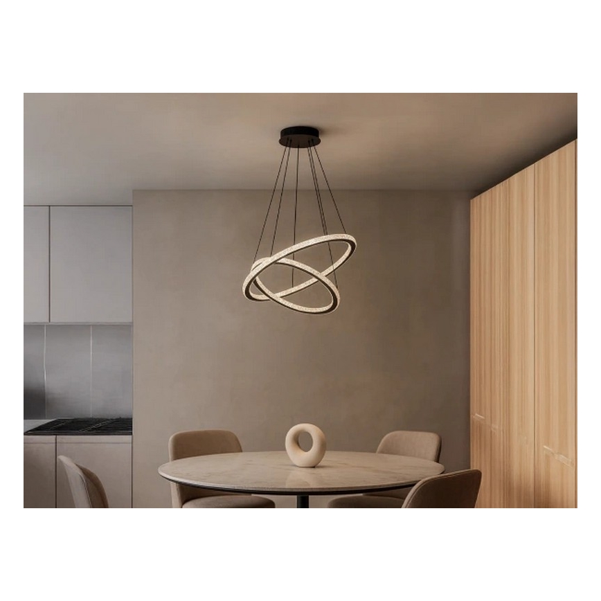 LED Himmennettävä riippuvalaisin kaapelilla LED/150W/230V 3000-6500K + kaukosäädin