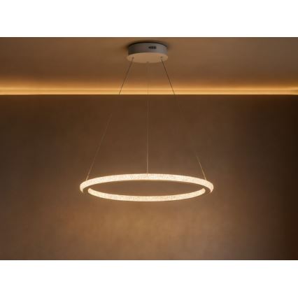 Himmennettävä LED-riippuvalaisin kaapelilla LED/90W/230V 3000-6500K Ø 60 cm + kaukosäädin