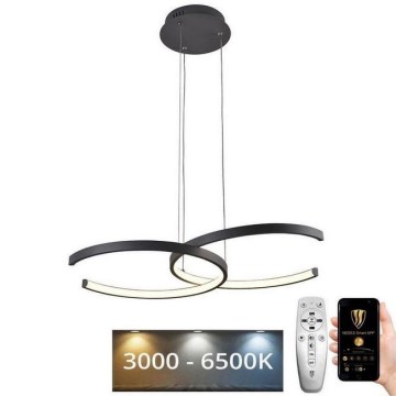 LED Himmennettävä riippuvalaisin LED/50W/230V 3000-6500K + kaukosäädin