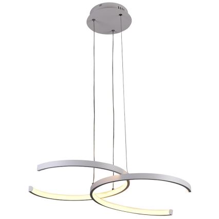 LED Himmennettävä riippuvalaisin LED/50W/230V 3000-6500K + kaukosäädin