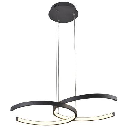 LED Himmennettävä riippuvalaisin LED/50W/230V 3000-6500K + kaukosäädin