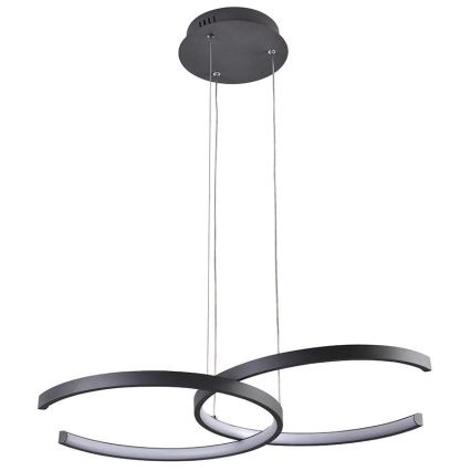 LED Himmennettävä riippuvalaisin LED/50W/230V 3000-6500K + kaukosäädin