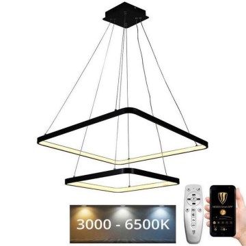 LED Himmennettävä riippuvalaisin LED/90W/230V 3000-6500K + kaukosäädin
