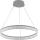 LED-himmennettävä riippuvalaisin vaijerilla ALIANZ LED/45W/230V 3000-6000K Ø 60 cm + kaukosäädin