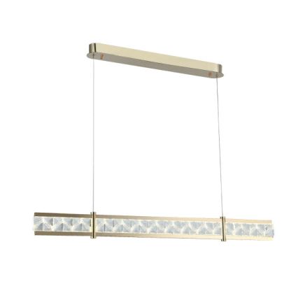 LED Himennettävä kristallikruunu vaijerilla ENRIQUE LED/20W//230V 3000-6000K + kaukosäädin