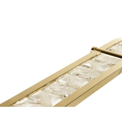 LED Himennettävä kristallikruunu vaijerilla ENRIQUE LED/20W//230V 3000-6000K + kaukosäädin