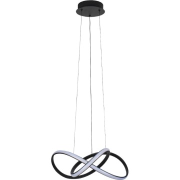 LED-himmennettävä riippuvalaisin vaijerilla LED/65W/230V 3000-6500K halkaisija 49 cm + kaukosäädin